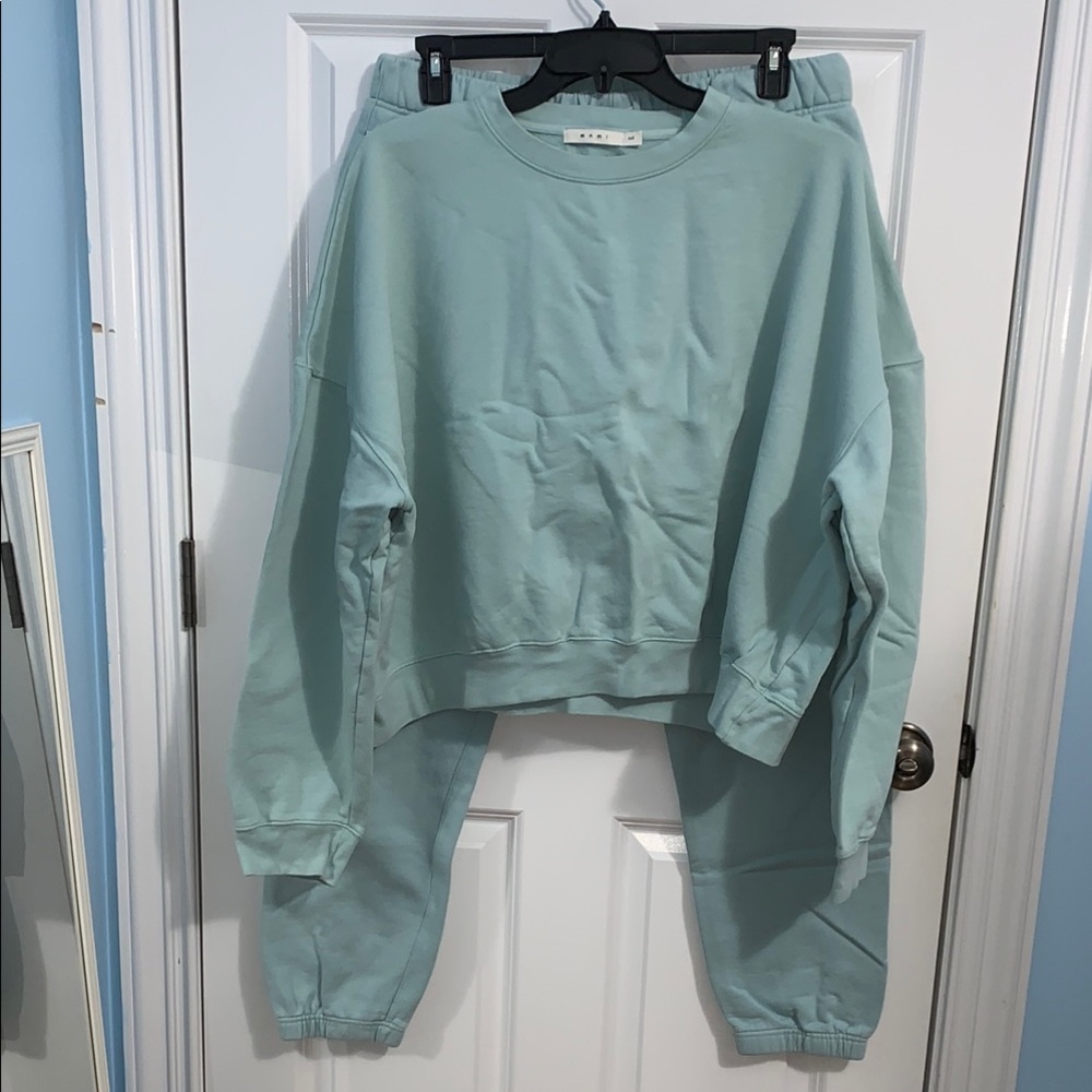 MNML XXL Light Blue Sweatshirt and Joggers